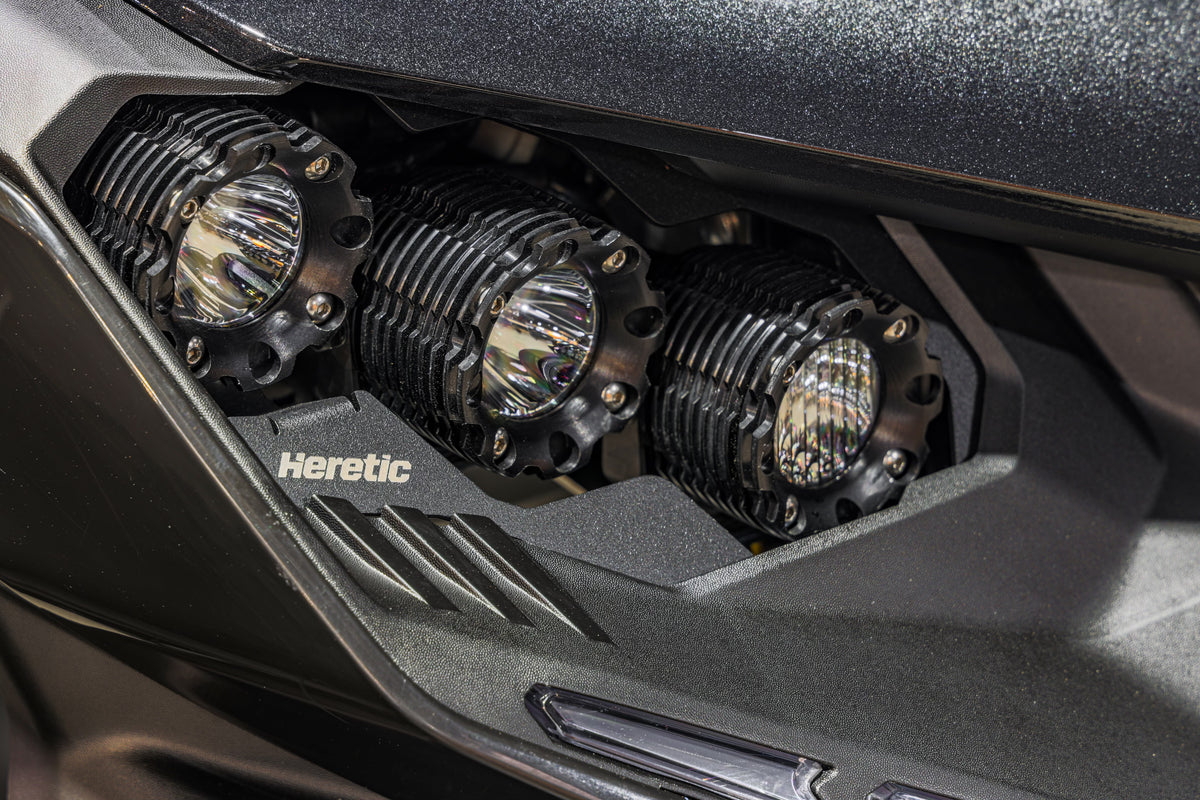 Can Am Maverick R LED Headlights | Heretic Studio