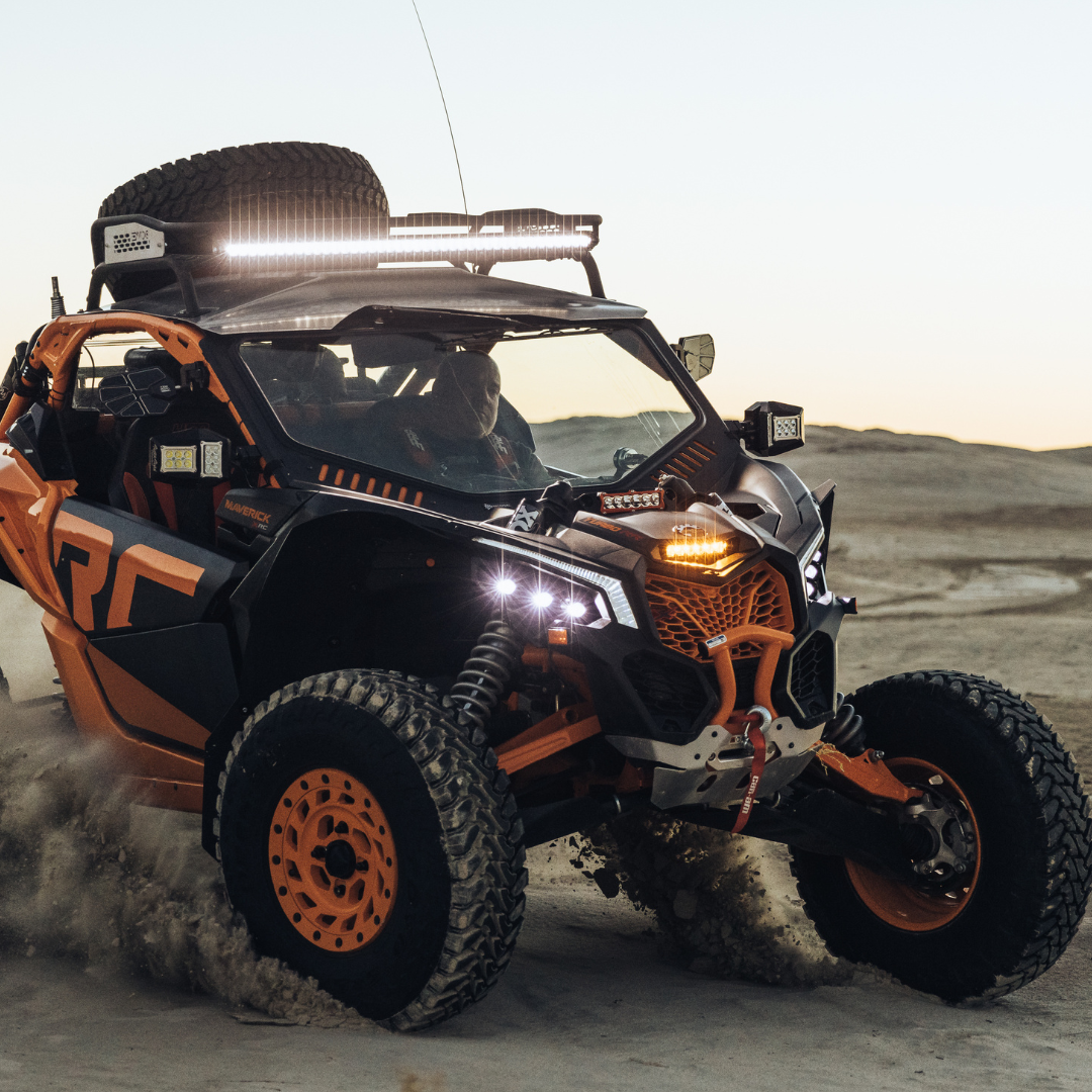 Baja Designs Can-Am, Maverick X3 Rock Crawler, Roof Mount
