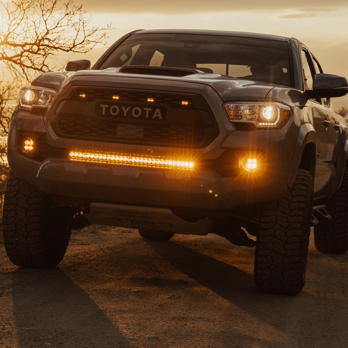 Toyota Tacoma - Behind The Grille - Light Bar - Lens– Heretic Studio