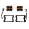 Ford F-250 and 350 Super-Duty (2017-2020) - LED Fog Light Kit - Amber Lens