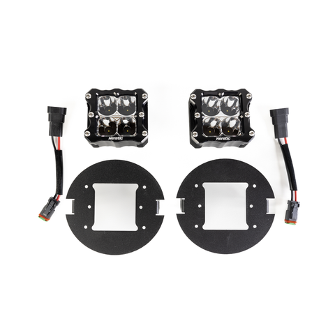 Ford F-250 (2006-2014) - LED Fog Light Kit - Clear Lens