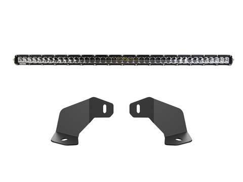 Can Am Maverick R 40" LED Light Bar Roof Mount Kit (OEM Roll Cage/Roof)