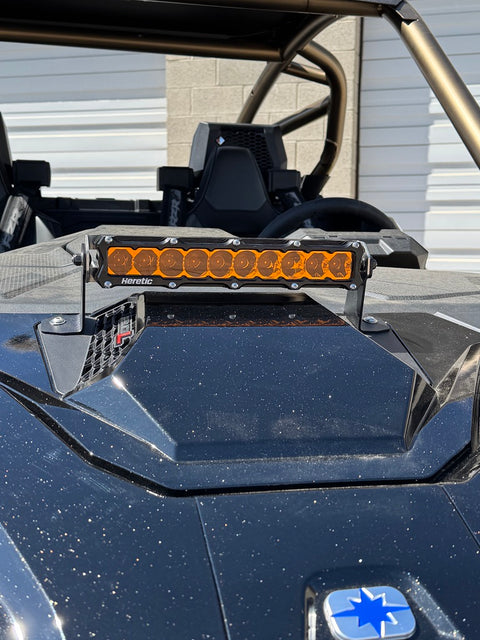 Polaris Pro R 10" Hood Mount LED Light Bar Kit (2024-2025)