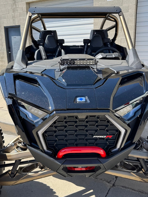 Polaris Pro R 10" Hood Mount LED Light Bar Kit (2024-2025)