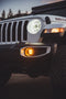 Jeep Wrangler Rubicon LED Fog Light Kit (2018-2020) - Plastic Bumper