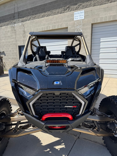 Polaris Pro R 10" Hood Mount LED Light Bar Kit (2024-2025)