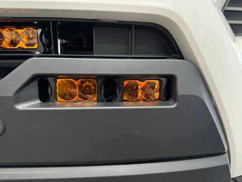6th gen Toyota 4Runner (2025+) LED Fog Light Kit - Amber Lens (Low Power)