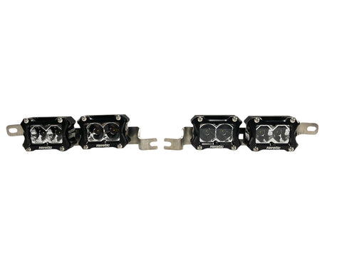 Toyota Sequoia (2024+) LED Fog Light Kit - Clear Lens (Low Power)