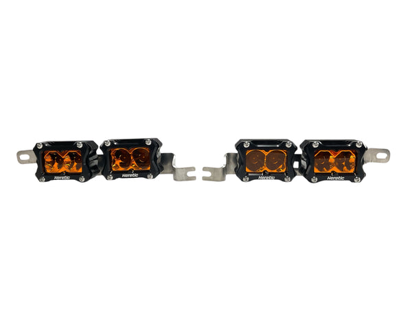 Toyota Tundra (2024+) LED Fog Light Kit - Amber Lens (Low Power