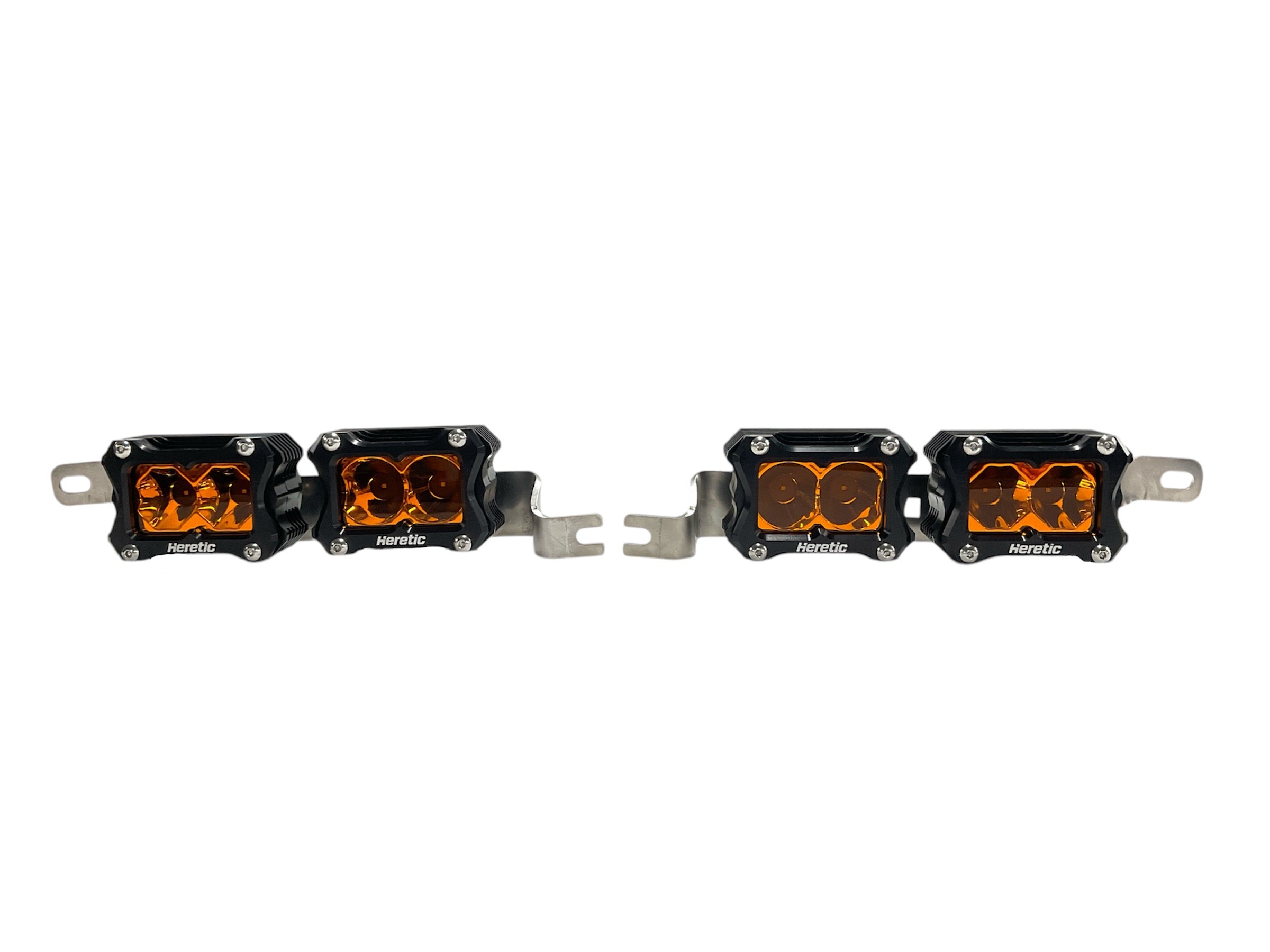 4th Gen Toyota Tacoma (2024+) LED Fog Light Kit - Amber Lens (Low