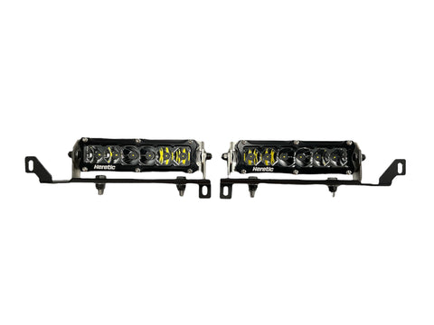 4th Gen Tacoma Behind the Grill Dual 6" Bar Kit - Clear Lens
