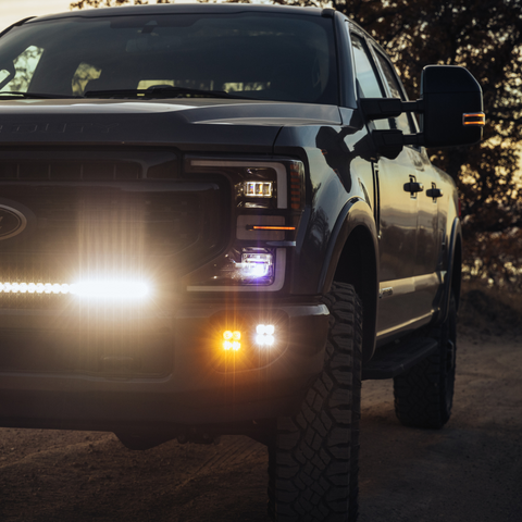 Ford F-250 and 350 Super Duty (2020-2022) - LED Fog Light Kit