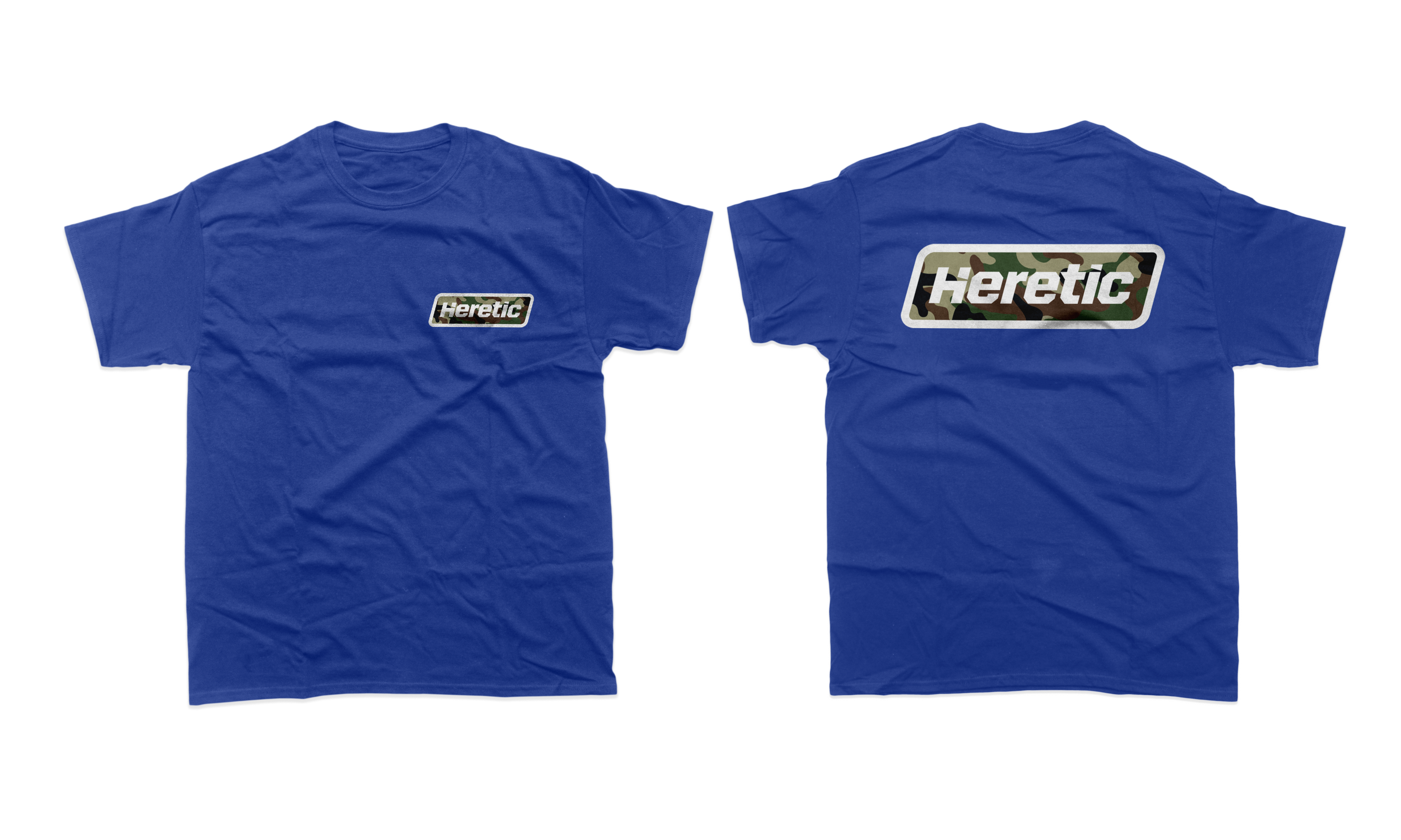Heretic カラフル模様 Tシャツ レディース