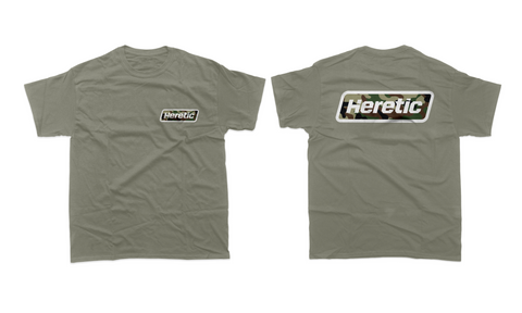 Heretic Camo Logo Crew Shirt - Womens